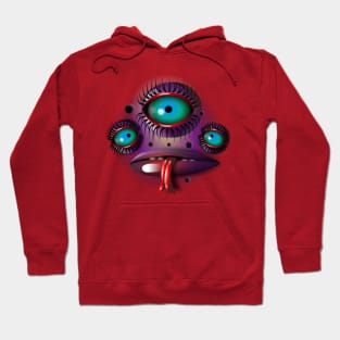 Purple Monster Hoodie